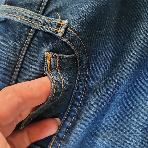 **HP**Womens' Plus GUC GAP Blue Jeggings Sz. 33 - Picture 5 of 9